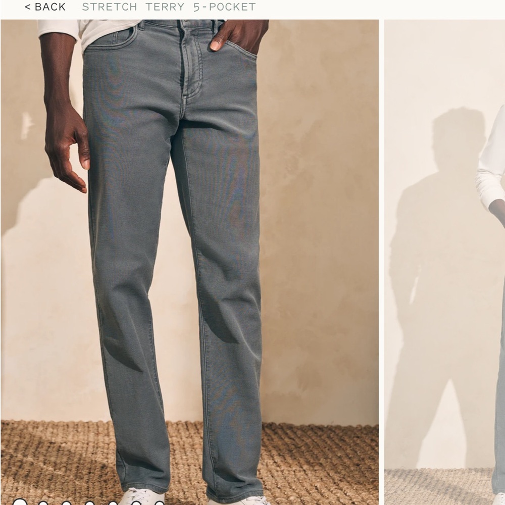 Brand new faherty pants